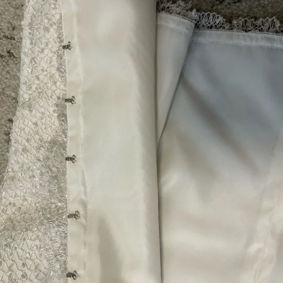 Frank Usher size 12 sequin lace effect blazer NWOT shoulder pads! Fits smaller!! - Picture 12 of 16